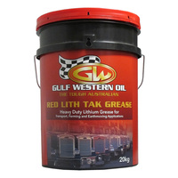 Gulf Western Red Lith Tak Grease 20Kg