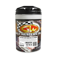 Gulf Western Ultra Clear Gear Oil Full Syn Ls 75W-85 20L