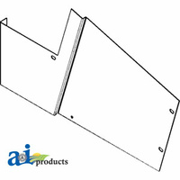 Inclined Grain Delivery Auger Cover