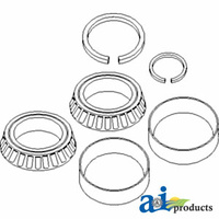 Clean Grain Gearbox Bearing Tapered Roller Kit