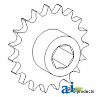 Lower Tailings Auger Sprocket Assembly