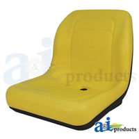A&I Products LAWN / GARDEN tractor SEAT Yellow  