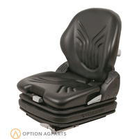 A&I Products Grammer Mechanical Suspension Seat BLACK           