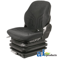 A&I Products mechanical suspension With Arms SEAT BLACK/GRaY FABRIC      