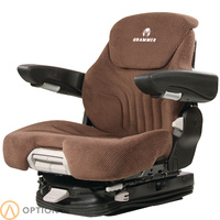 A&I Products Grammer Air suspension With Arm SEAT Brown  