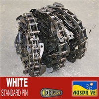 AUSDRIVE White Standard Pin Chains Only