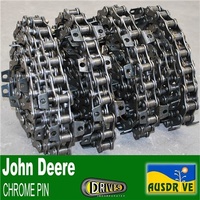AUSDRIVE A557 John Deere 36B S Series Chains Only Chrome 