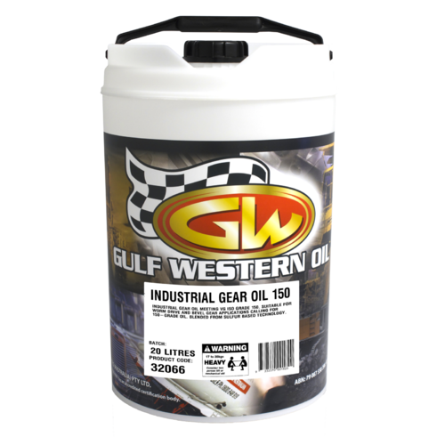 Gulf Western Industrial Gear Oil 150 20L