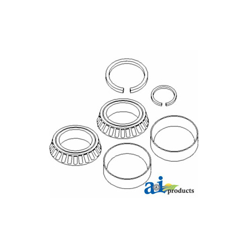 Clean Grain Gearbox Bearing Tapered Roller Kit