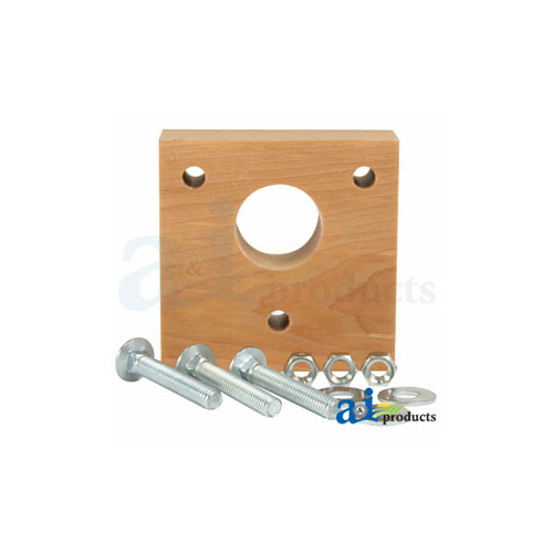 Block, Bed Auger Mounting; Wood