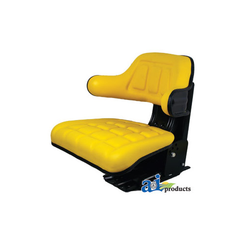 A&I Products 136kg Limit BACK With ARMS seat Yellow     